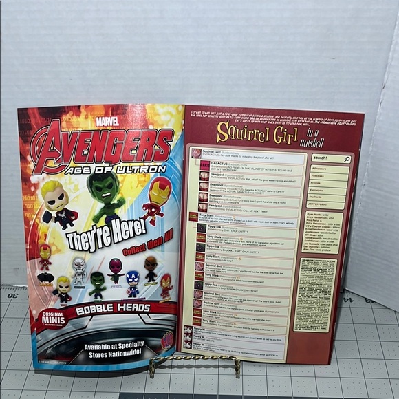 Marvel The Unbeatable Squirrel Girl Comic with Red and Blue Cover - Picture 3 of 4